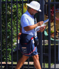 Polar Vest Mail Carriers Staying Cool